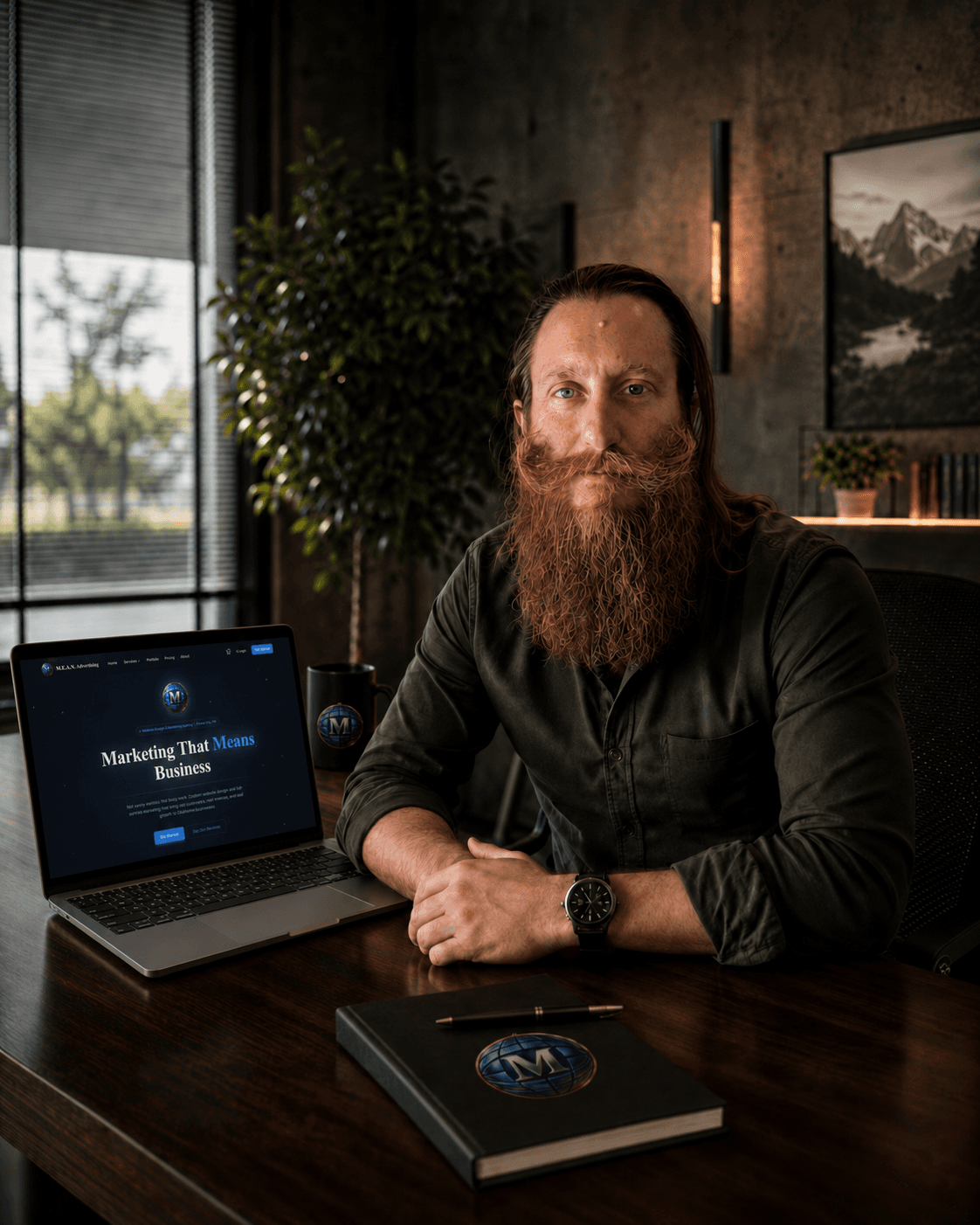 Adam Meeks — founder of M.E.A.N. Advertising