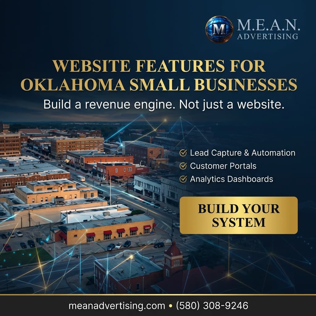 Best Website Features Oklahoma Small Businesses